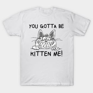 YOU GOTTA TO BE KITTEN ME! Cute Cat FUNNY T-Shirt